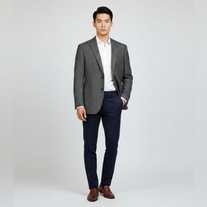 $548 The Men's Store at Bloomingdale's Regular Fit Houndstooth Wool Sport Coat